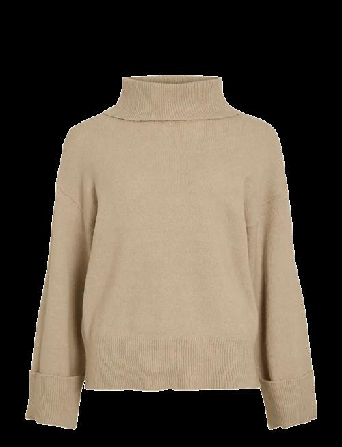 Vila | Virolfie Roll Neck L/S Knit Top - Noos | L
