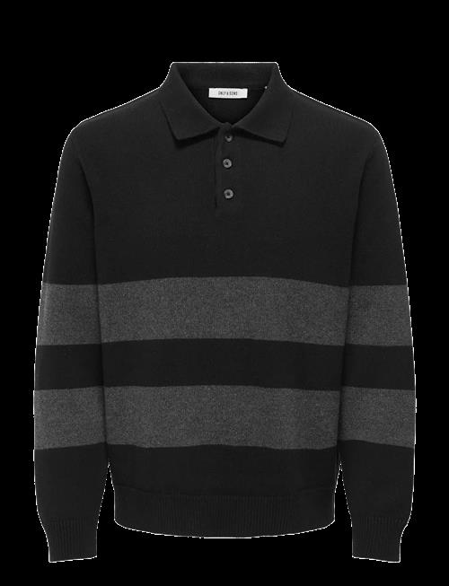 ONLY & SONS | Onshope Rlx  Ls Polo Knit Life | M