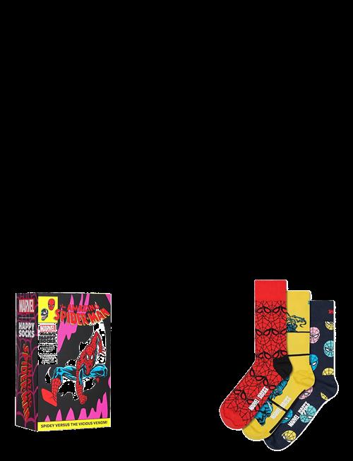 Happy Socks | Marvel™ Spider-Man 3-Pack Socks Gift Set | 36-40