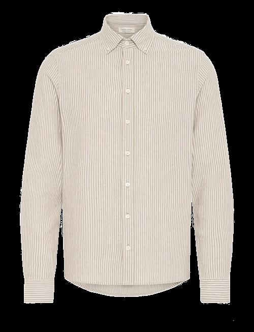 Casual Friday | Cfhanes Linen Mix Ls Shirt | M