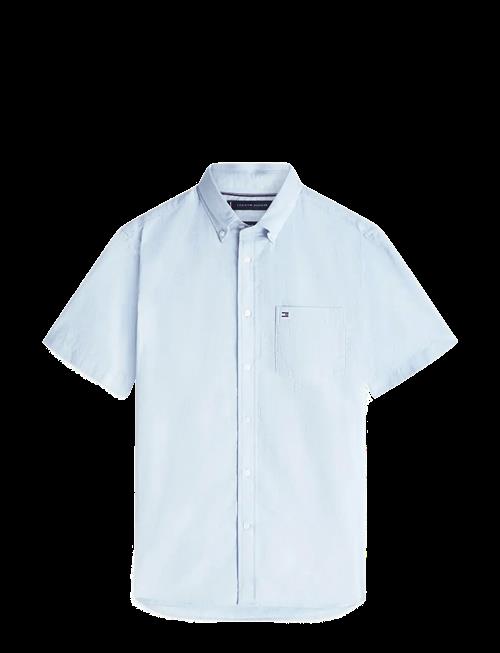 Tommy Hilfiger | Seersucker Solid Ss Rf  Shirt | L