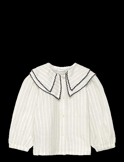 Mango | Striped Blouse With Peter Pan Collar | 2-3
