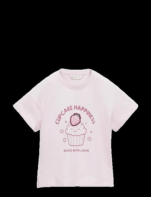 Mango | Embossed Detail Printed T-Shirt | 2-3