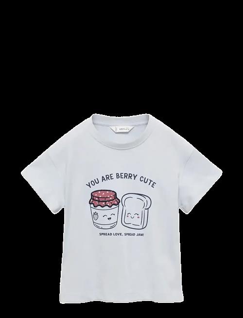 Mango | Embossed Detail Printed T-Shirt | 4-5