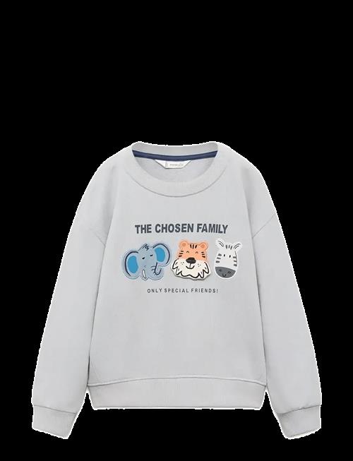 Mango | Sweatshirt With Embroidered Animals | 2-3