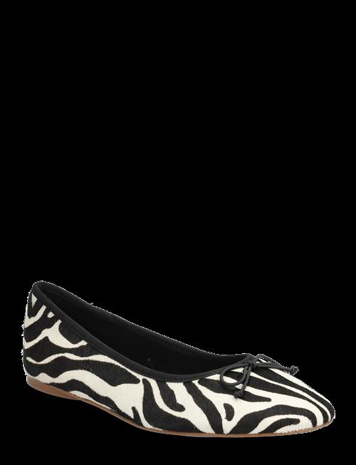 Mango | Animal-Print Ballet Flats | 35
