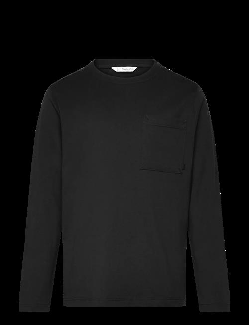 Mango | Long-Sleeved T-Shirt With Pocket | 11-12