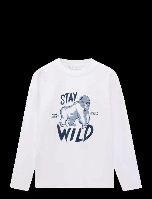 Mango | Short-Sleeved Printed T-Shirt | 5-6