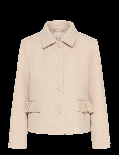 Cream | Crcessie Short Coat | 38