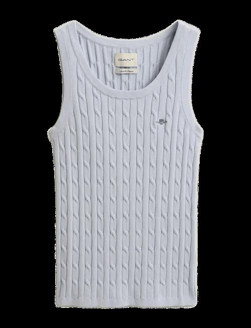 Gant | Stretch Cotton Cable Tank Top | XS