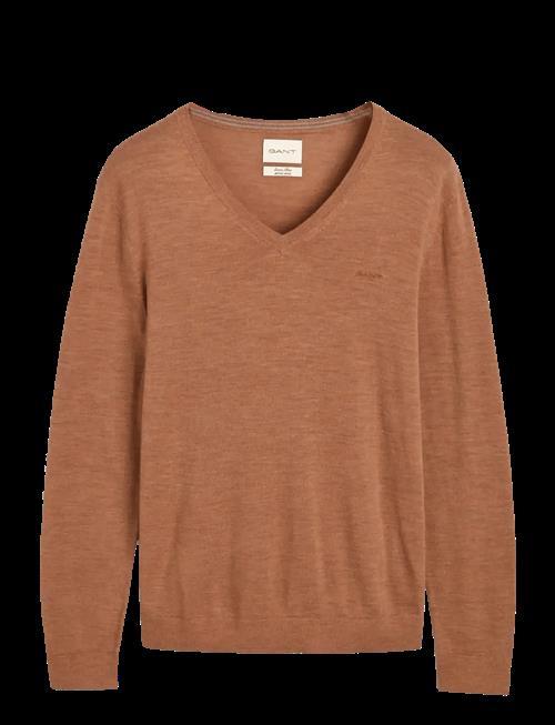 Gant | Extrafine Merino Wool V-Neck | M