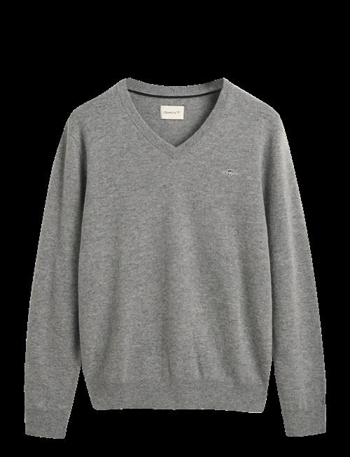 Gant | Extrafine Lambswool V-Neck A/S | M