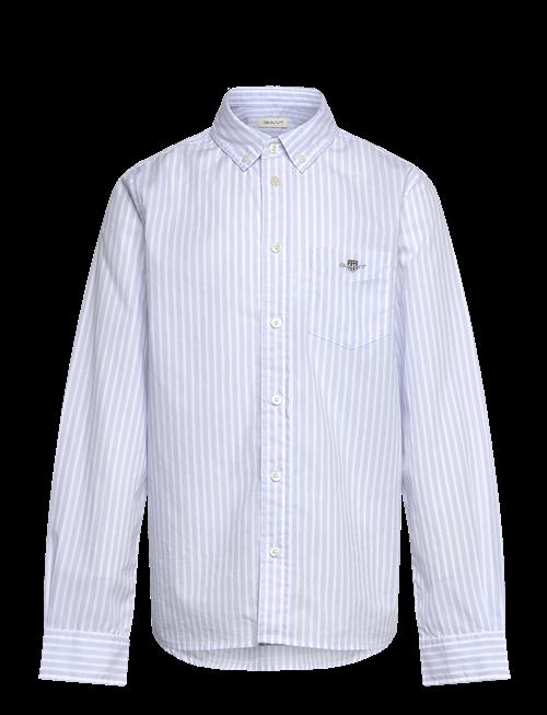 Gant | Striped Shield Poplin Shirt | 134-140