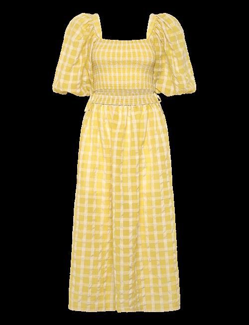 Stella Nova | Delicate Checked Maxi Dress | 40