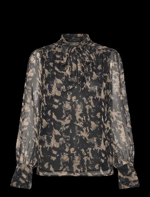 French Connection | Amelia Hallie Tie Nk Blouse | S