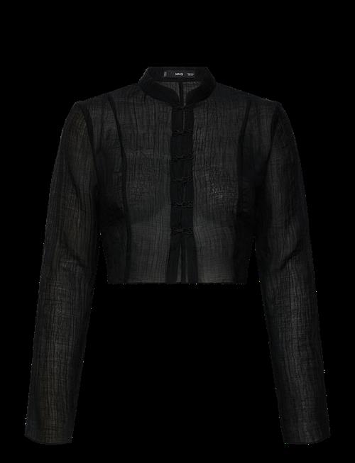 Mango | Lyocell Blouse With Toggles | L