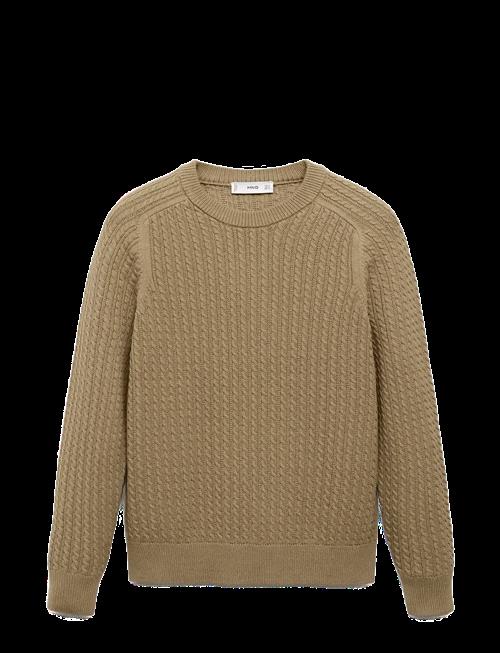 Mango | 100 Cotton Braided Sweater | L