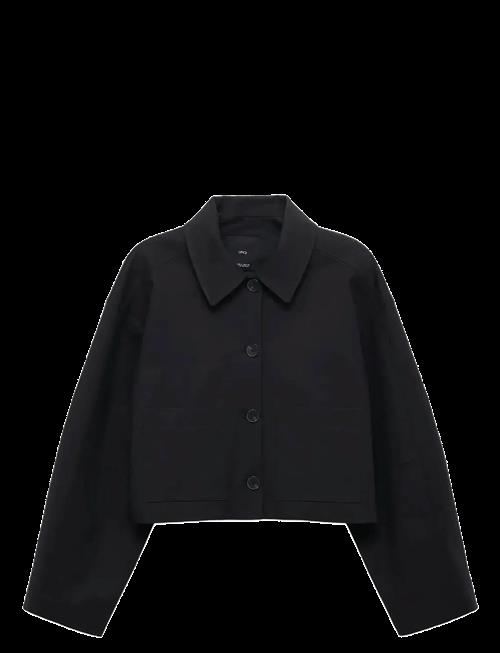 Mango | Cropped Jacket With Pockets | M
