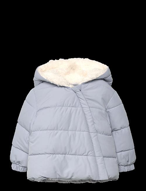 Mango | Anorak With Shearling-Effect Hood | 3-6M