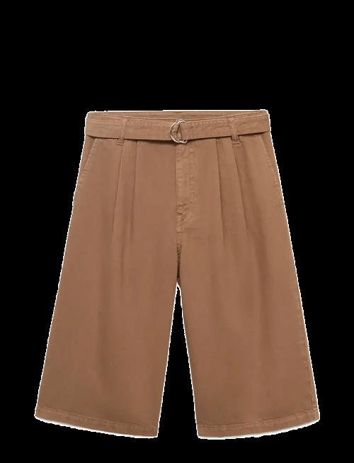 Mango | Denim Jorts With Belt | 34