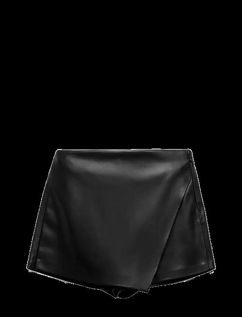 Mango | Faux-Leather Culottes | 38