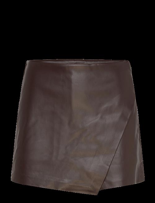 Mango | Faux-Leather Culottes | 40
