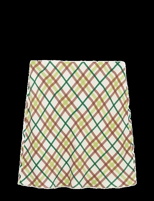Mango | Short Check Skirt | L