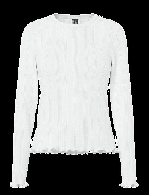Pieces | Pcmarie Ls O-Neck Poin Top Jrs Noos Bc | L