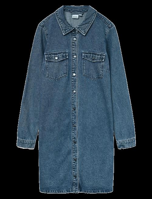 Vero Moda | Vmjennie Ls Short Denim Dress Ga Noos | S