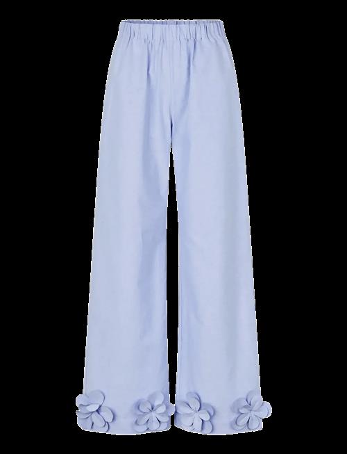 STINE GOYA | Floral Shirting, Floral Elasticated Long Pants | XS