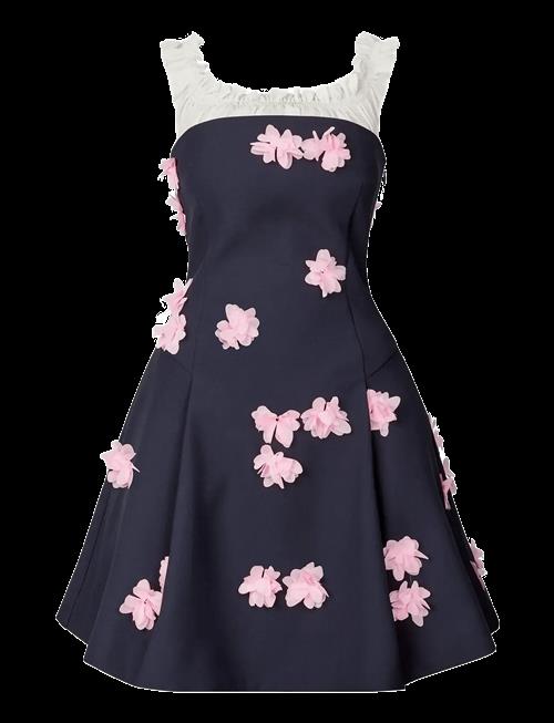 STINE GOYA | Double Sided Crepe, Off Shoulders Short Dress | M