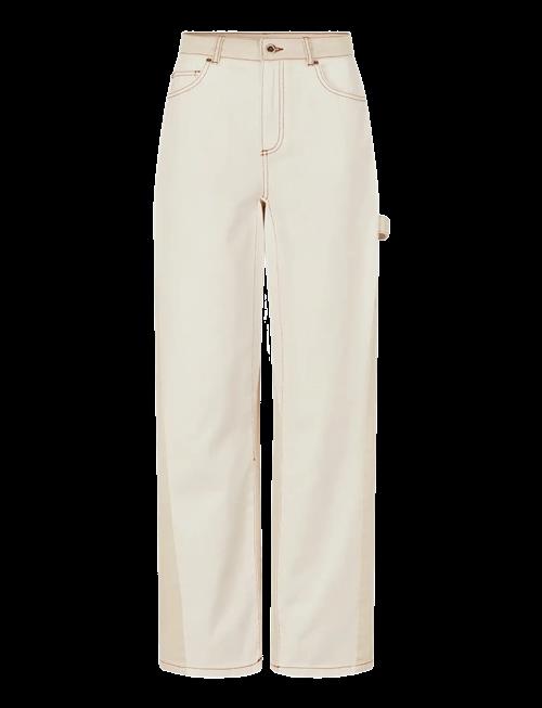 STINE GOYA | Double Rinse Denim, Twist Knee Seam Denim Pant | 28