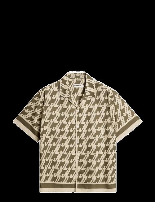 J. Lindeberg | Ellis Border Resort Shirt | XXL