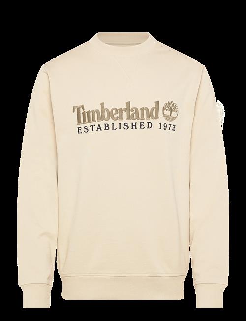 Timberland | Established 1973 Embroidered Logo Crew Neck Sweatshirt Putty | S