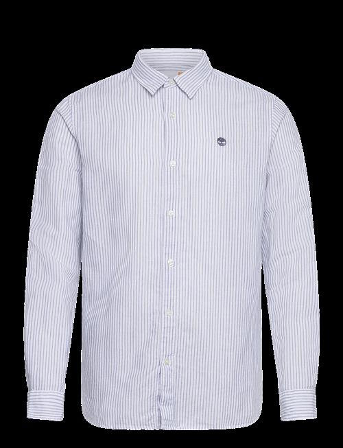 VF Sweden AB / Timberland | Mill Brook Linen Striped Shirt (Regular) Stone Wash Yd | M