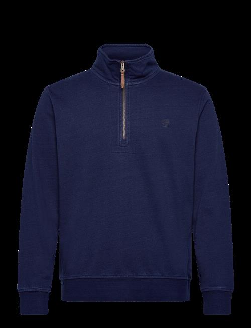 Timberland | Indigo 1/4 Zip Sweatshirt Rinse | L