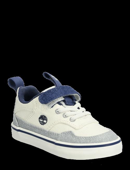 Timberland | Stone Jump Low Hook & Loop Sneaker Natural Canvas | 25