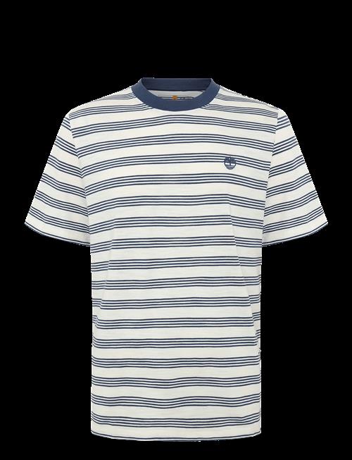 Timberland | 4 Rows Striped Short Sleeve Tee Vintage | M