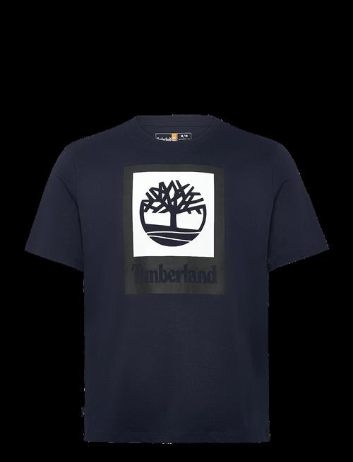 Timberland | Stack Logo Colored Short Sleeve Tee Dark Sapphire | S