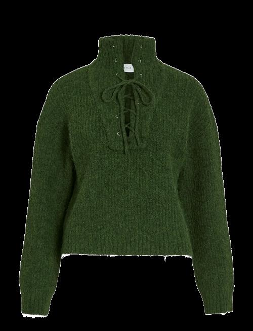 Vila | Vigleeba High Neck L/S Rib Knit Top | L