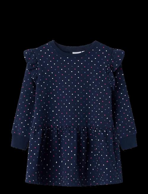 name it | Nmfoeana Ls Swe Dress Bru Pb | 92