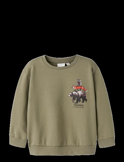 name it | Nmmolin Ls Nreg Sweat Bru Box | 92