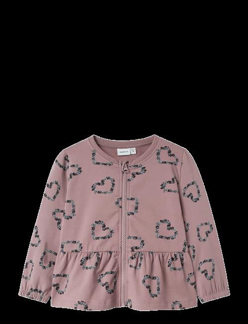 name it | Nmfolukria Ls Sweat Cardigan Bru | 98