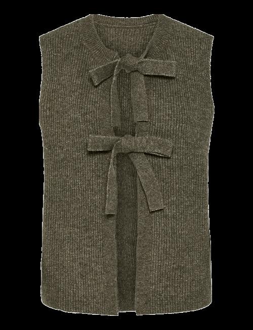 Pieces | Pcsilly Sl Rev Tie Vest Knit Noos Bc | S