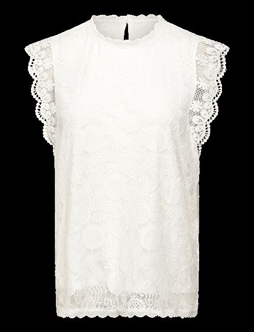 Pieces | Pcolline Sl Lace Top Wvn Noos | XXL