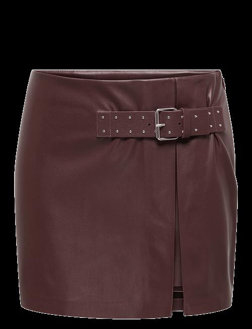 ONLY | Onlcassidy Faux Leather Skirt Otw | M