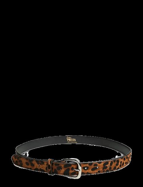 Pieces | Pcjanice Leather Textured Jeans Belt Fp | 90