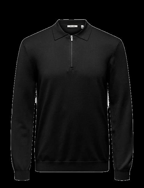 ONLY & SONS | Onswyler Life Reg 14 Half Zip Polo Knit | M