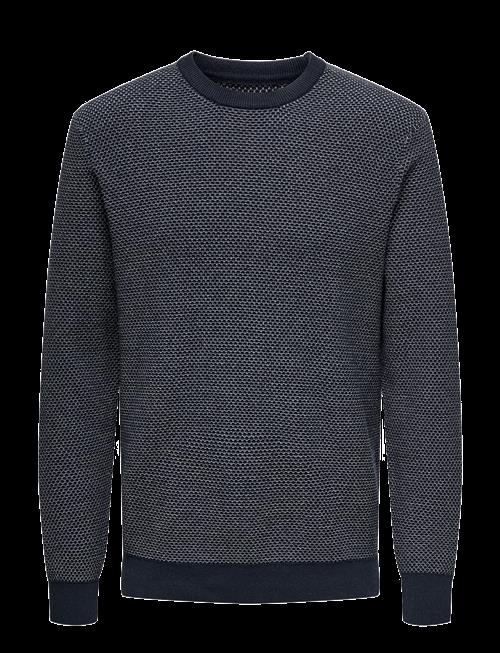 ONLY & SONS | Onsmorgan 12 Structure Crew Knit Noos | XL