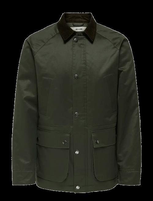 ONLY & SONS | Onsbob Waxed Jacket Otw | M